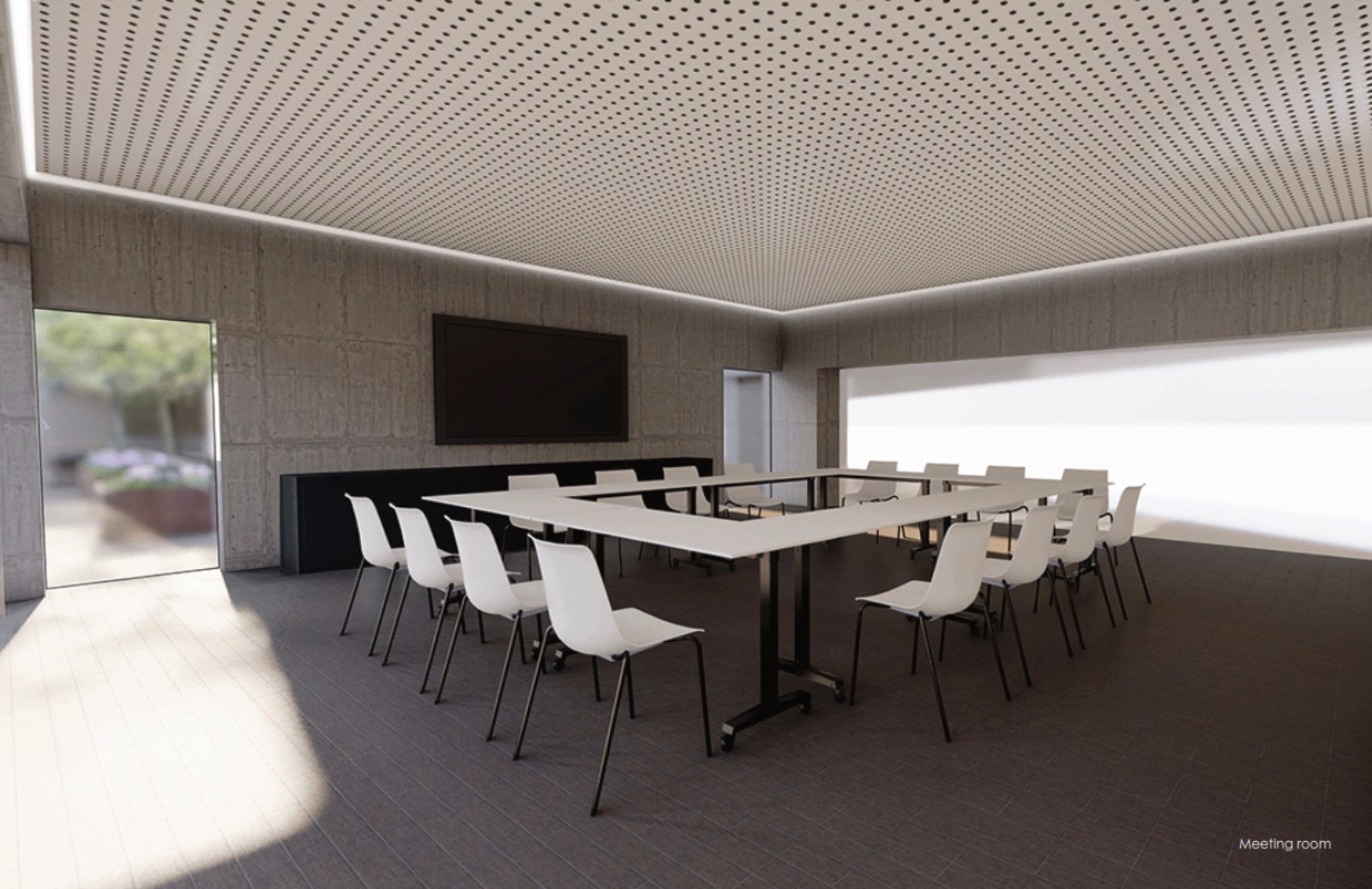 Sala interior · estudio del portafolio anterior