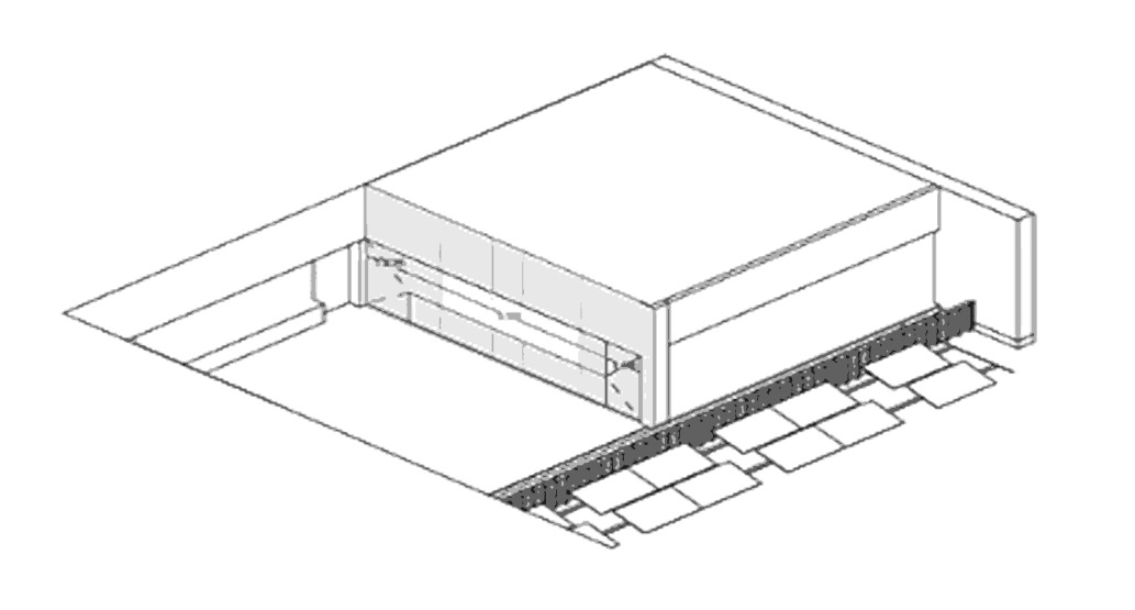 Terraza · estudio de volumen